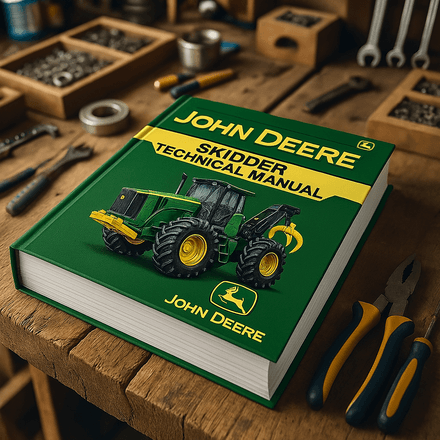 John Deere 640G3, 648G3, 460D Skidders Parts Catalog (PC9515)
