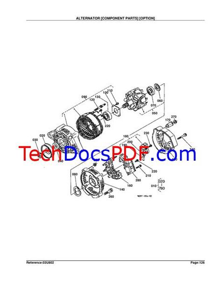 Kubota BX2230D Tractor Parts Manual