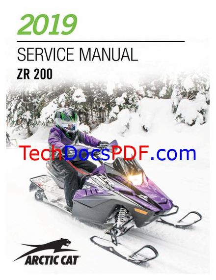 2019 Arctic Cat ZR 200 Service Manual