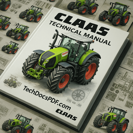 Claas Axion 810-850 Tractors Diagnostic &amp; Repair Technical Manual (00 11 362 650)