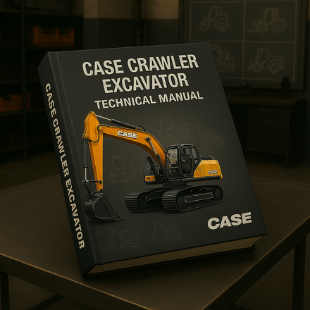 CASE 40 Series D Crawler Excavator Service Manual