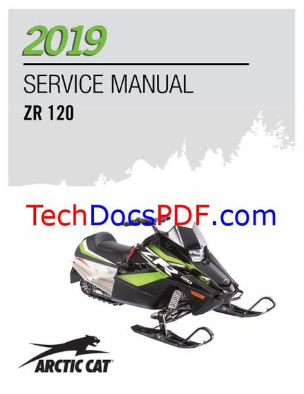 2019 Arctic Cat ZR 120 Service Manual
