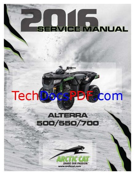 2016 Alterra 500/550/700 Service Manual