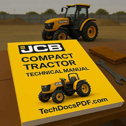 JCB 323 HST &amp; 327 HST Tractor Service Manual (9803/9470)