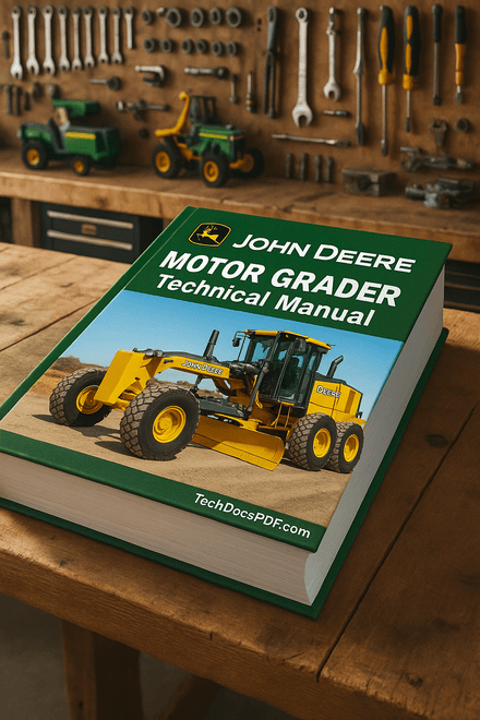 John Deere 870G, 870GP, 872G and 872GP Motor Grader Diagnostic, Operation and Test Manual (TM12143)