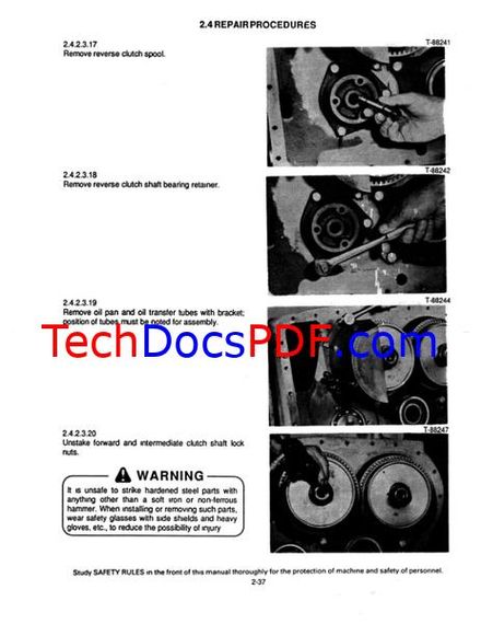 Fiat Allis FD14E Crawler Tractor &amp; 8365 Engine Service Manual PDF