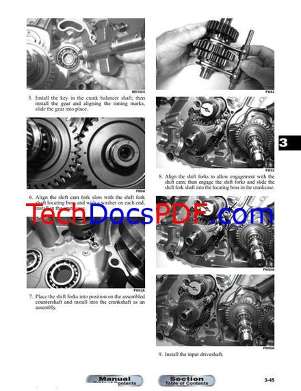 2012 Arctic Cat ATV models (450, 1000) Service Manual