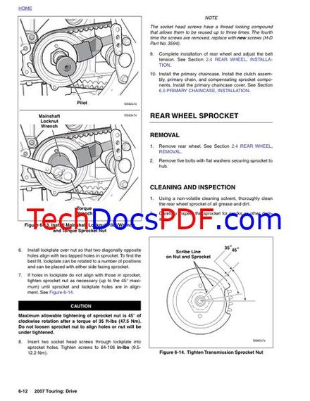 2007 Harley-Davidson FLT Models Service Manual &amp; Electrical Diagnostics (Collection of 2 manuals)