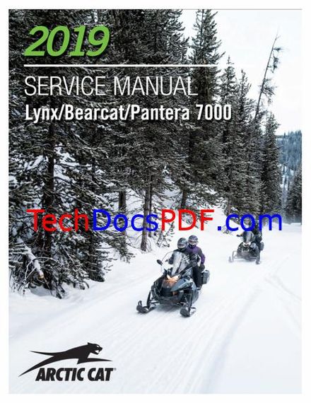 2019 Arctic Cat Lynx / Bearcat / Pantera 7000 Service Manual
