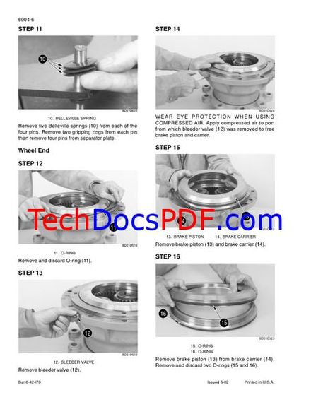 CASE 521D Loader Service Manual (6-40742)