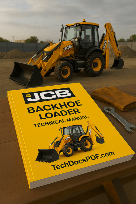 JCB 3DX Backhoe Loader Service Manual (550/42426)