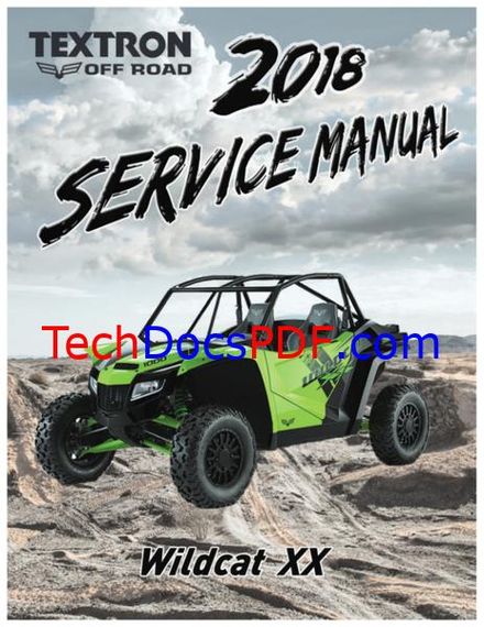 2018 Arctic Cat Wildcat XX Service Manual