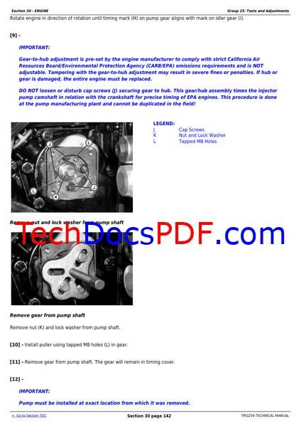 John Deere 997 Mid-Mount Z-Trak Diagnostic and Repair Technical Manual (TM2259)
