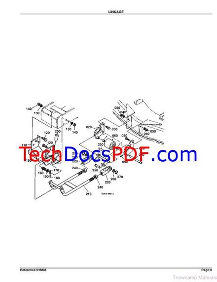 KUBOTA RCK60-27B Mower Attachment Parts Manual