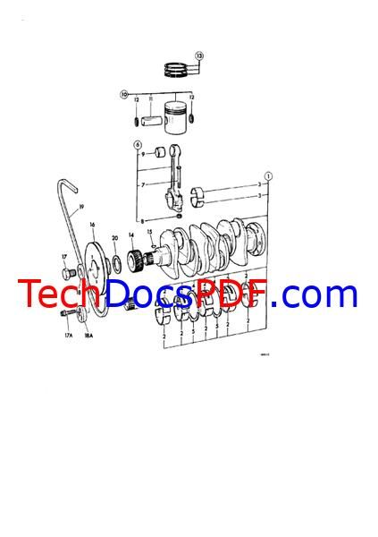 JCB 530B-2, 530B-4, 540B-2, 540B-4, 540BM-2, 540BM-4 Loadall Parts Catalog (9802/7400)