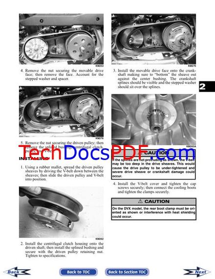 2006 Arctic Cat ATV 250 models Service Manual