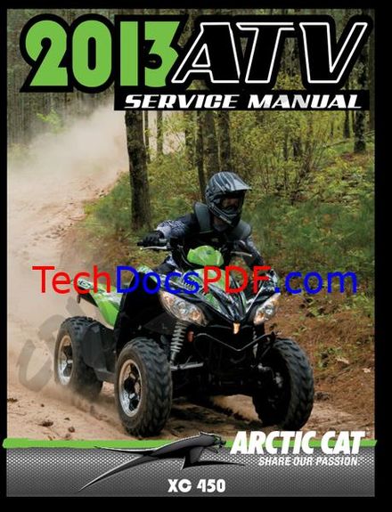 2013 Arctic Cat XC 450 ATV Service Manual