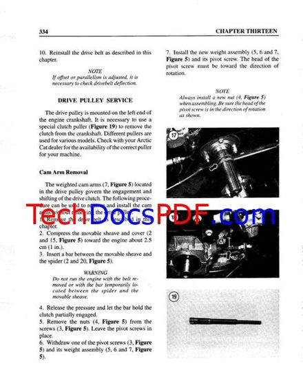 1990-1998 Arctic Cat Snowmobiles Service Manual