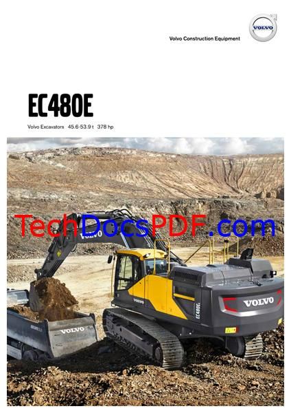 VOLVO EC480E L EXCAVATOR SERVICE MANUAL