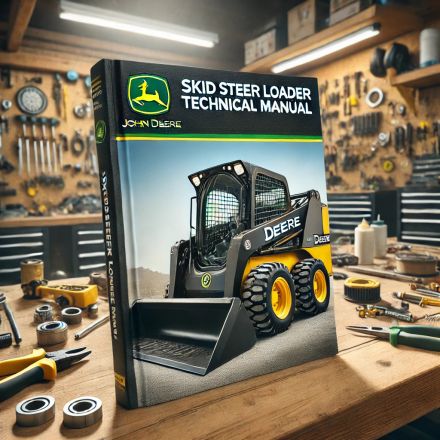 John Deere 318D, 319D, 320D, 323D Skid Steer Loader Repair (EH Controls) Technical Manual (TM11407)