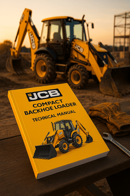JCB 1CX, 208S Backhoe Loader Service Manual (9803/8550)