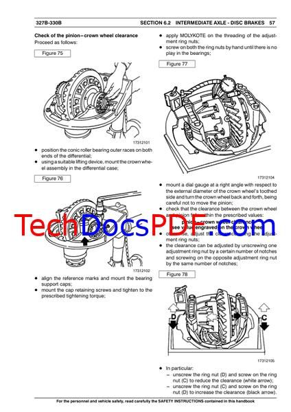 CASE 327B &amp; 330B Articulated Trucks Service Manual (84187913)