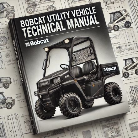 Bobcat UV34, UV34XL Utility Vehicle Service Manual - 7393733enUS
