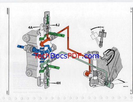 JCB 200 Series Backhoe Loader From M/C No. 337001 (9803/3257U)