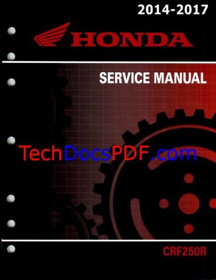 Honda CRF250R Service Manual 2014-2017 CRF250