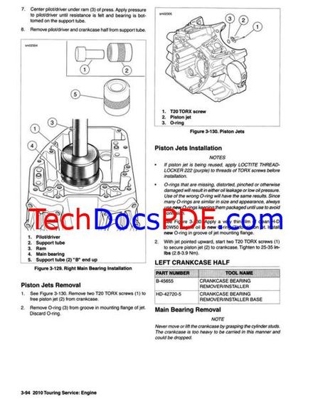 2010 Harley-Davidson Touring Models Service Manual