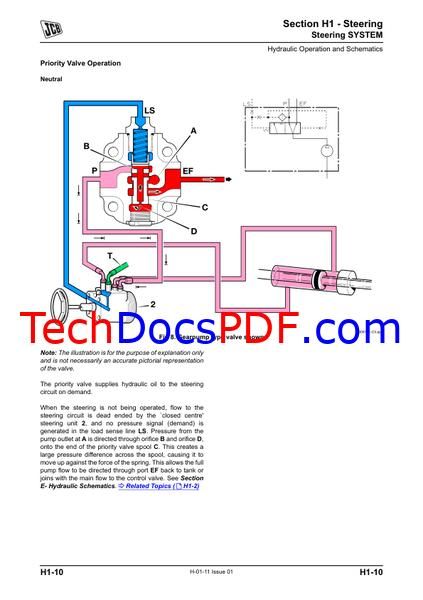 JCB Loadall 540-170, 540-140, 535-140 Hi Viz Advanced EN15000 Service Manual (9813/1450-2)
