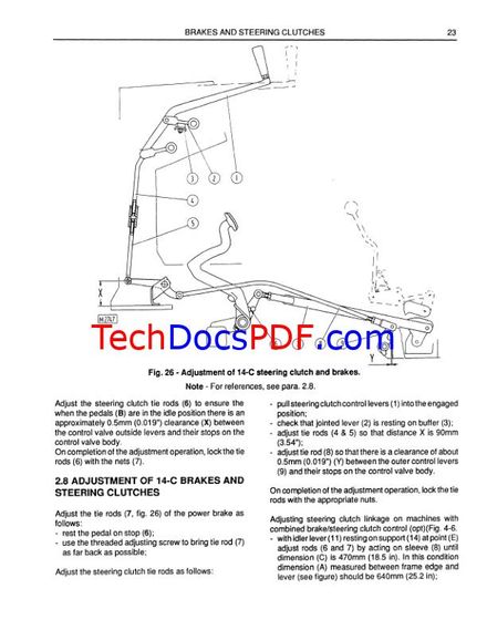 FIAT Allis 14C FL14C Final Drives &amp; Brakes Service Manual