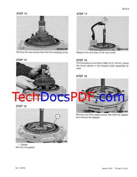 CASE 480C Loader Backhoe Service Manual (7-43650)