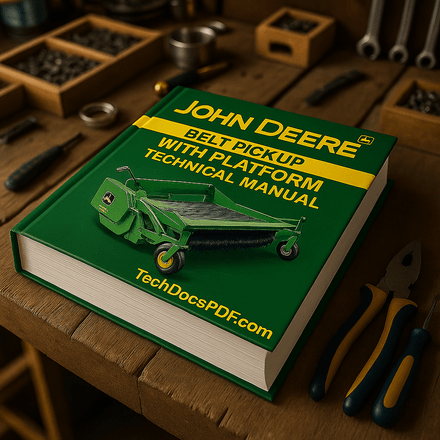 John Deere 914P Belt Pickup with Platform Parts Manual (PC2772)
