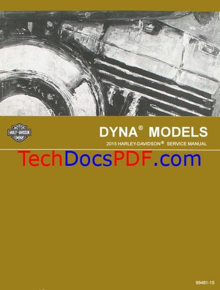 2015 Harley-Davidson Dyna Models FXDB-FXDL Service Manual