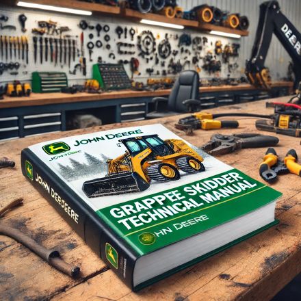 JOHN DEERE 540G, 640G, 740G, SKIDDER AND 548G, 648G, 748G GRAPPLE SKIDDER SN 565684 TECHNICAL REPAIR