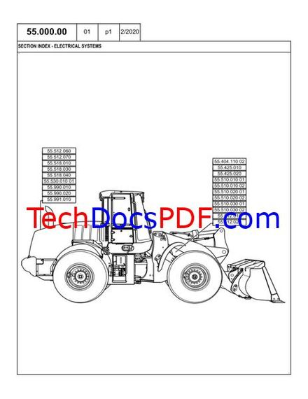 CASE 521G Wheel Loader Tier 4B Parts Catalog