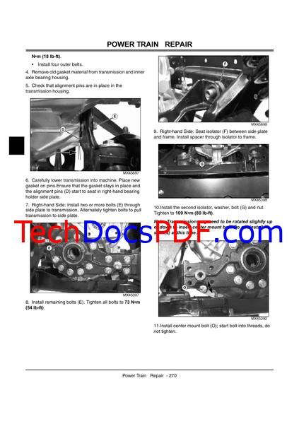 John Deere 825i XUV Gator Utility Vehicle Technical Manual (TM107119)