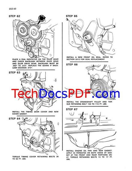 CASE 40 Series E Crawler Excavator Service Manual