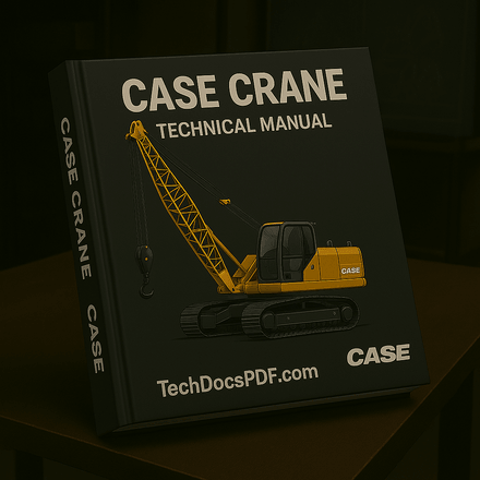 Case 85RM2 Carrydeck Crane Service Manual