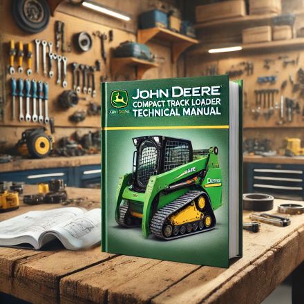 John Deere 204K &amp; 304K Compact 4WD Loader Operation &amp; Test Technical Manual (TM12985)