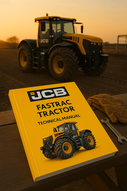 JCB 125, 135, 145, 150, 155, 185 Fastrac Tractor Service Manual (9803/8000)