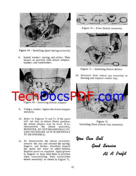 CASE 480 Loader Service Manual
