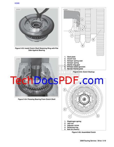 2009 Harley-Davidson Touring Models Service Manual
