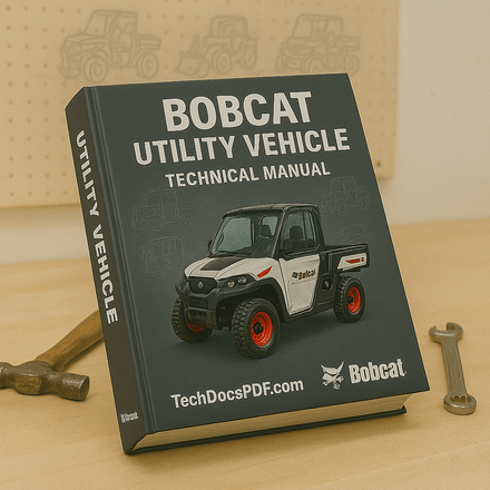 Bobcat 3650 Utility Vehicle Service Manual - AVW Series (6990367enUS)
