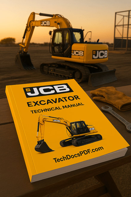 JCB 65R-1 Excavator Service Manual (9813/4550)