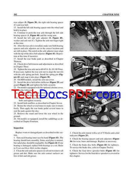 2000-2005 Harley-Davidson Softail Models Service Manual