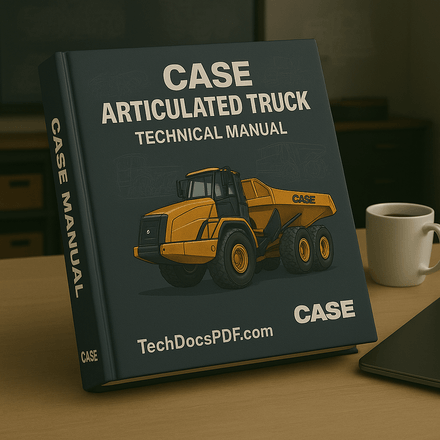 CASE 325 Articulated Truck Service Manual (9-35401)