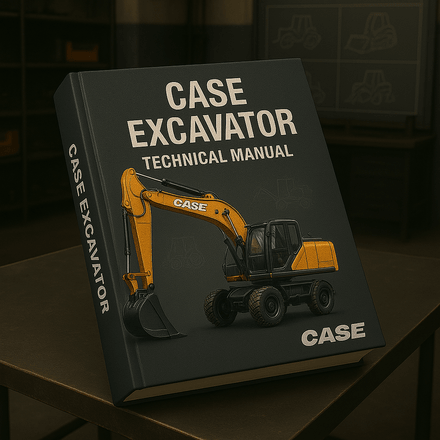 CASE 40YR - 40ER Cruz-Air Excavator (Drott) Service Manual