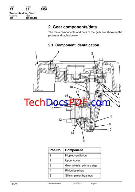 BT (TOYOTA) REACHTRUCK MASTER SERVICE MANUAL (PN 146575-040)